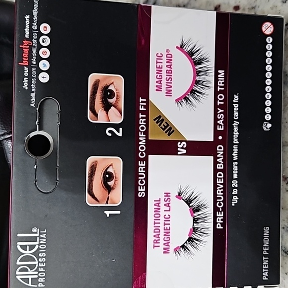 Ardell Professional Magnetic Megahold Cruelty Free False Lashes no. 054 - Picture 4 of 4